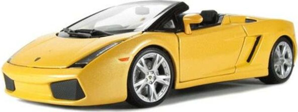 Bburago 2020 Bburago 1:18 Lamborghini Gallardo Spyder yellow