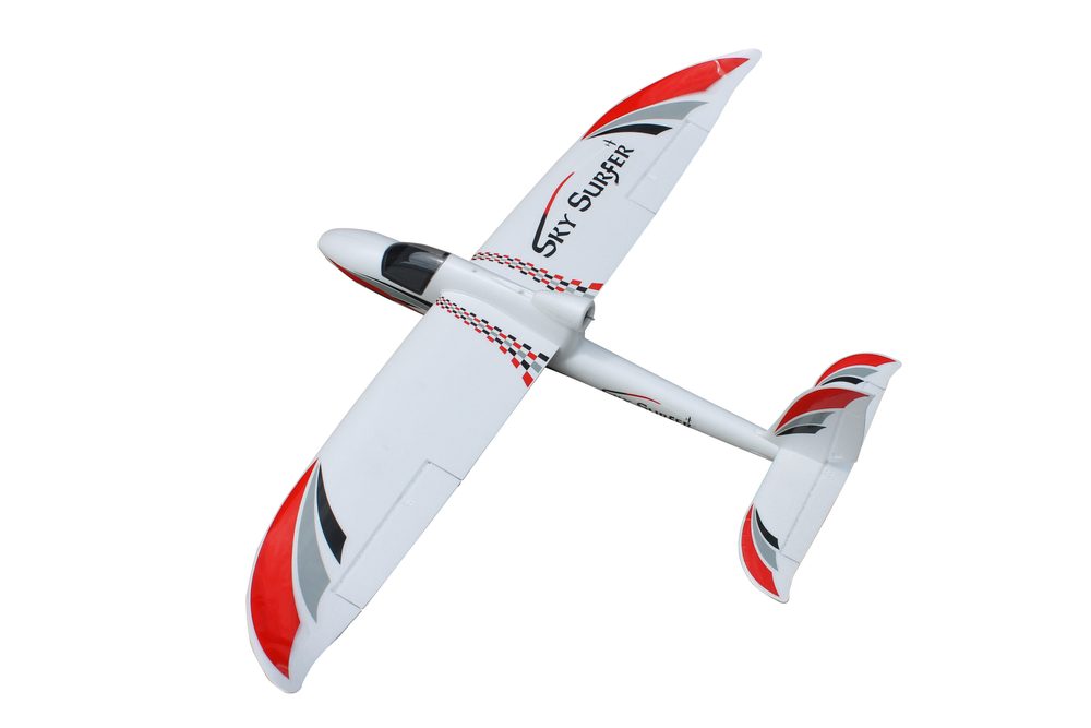 Siva GmbH Siva RC letadlo SKY SURFER V2 1400 mm červená