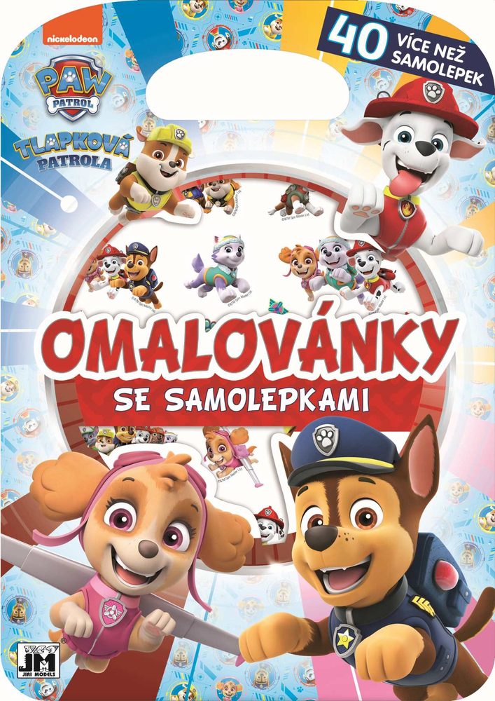 Jiri Models Omalovánky se samolepkami / Tlapková patrola