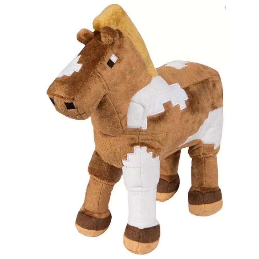 Plush Plyšová hračka Minecraft hnědý kůň 21cm