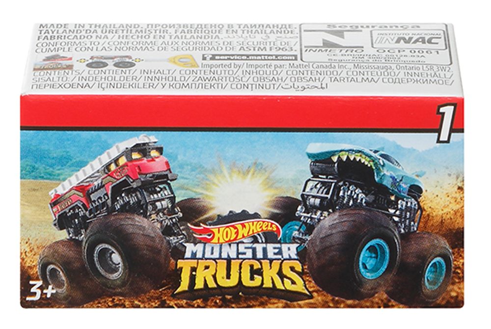 MATTEL HW MONSTER TRUCK MINI AUTO ASST