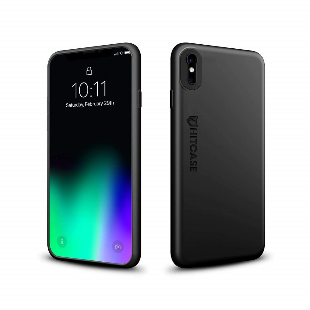 Hitcase Crio kryt pro iPhone X a XS - carbon black