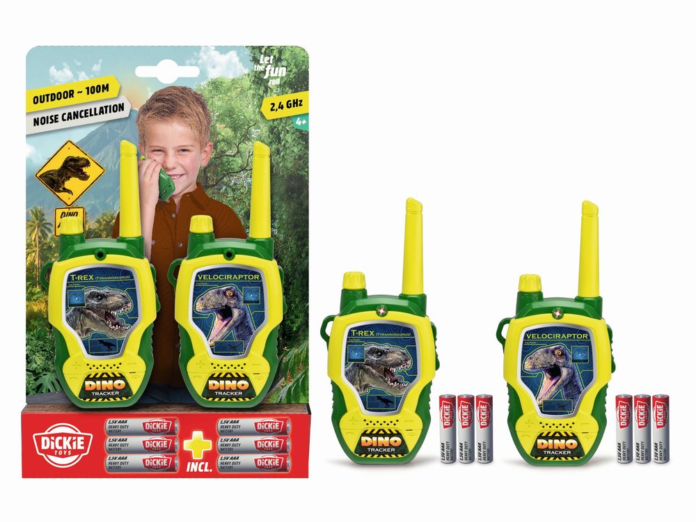 Dickie Vysílačky Walkie Talkie Dino Patrol