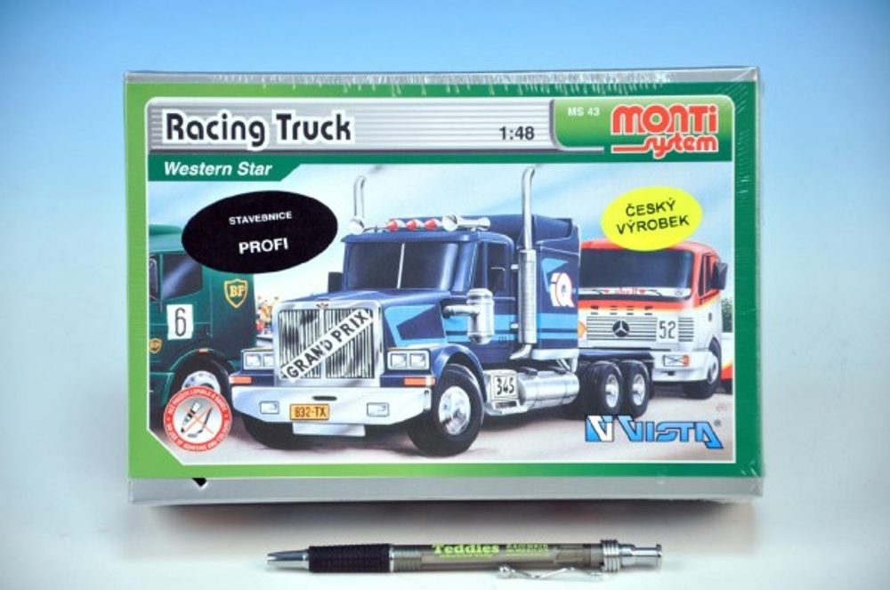 Vista Stavebnice Monti 43 Racing Truck Western star 1:48 v krabici 22x15x6cm