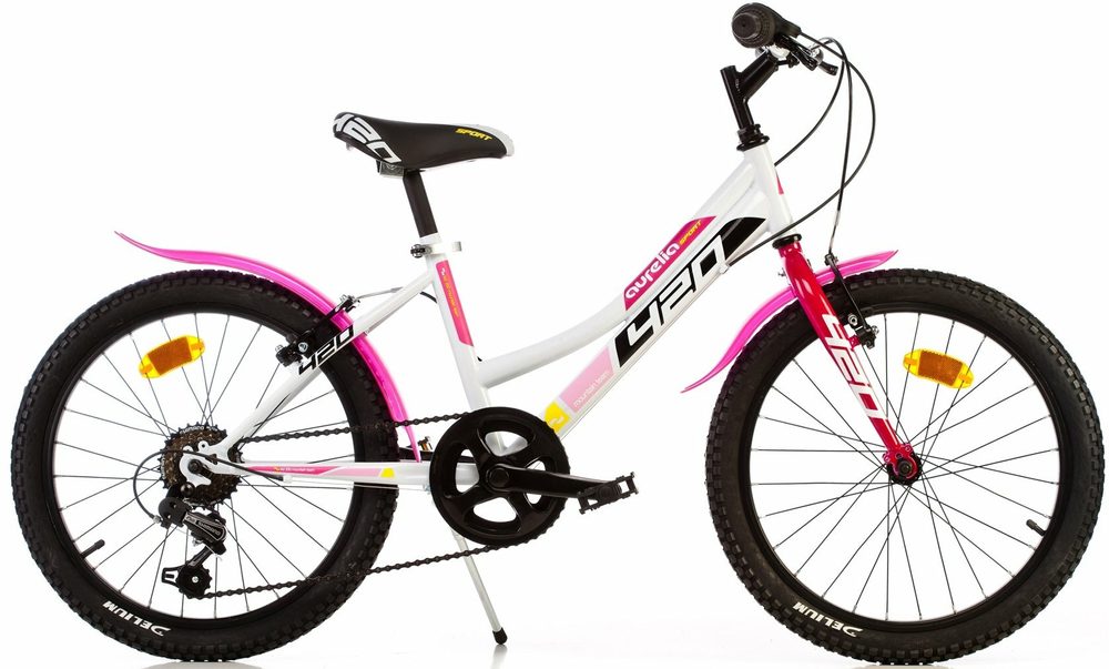 DINO Bikes - Dětské kolo 20 "420D - AURELIA Sport růžový 2017