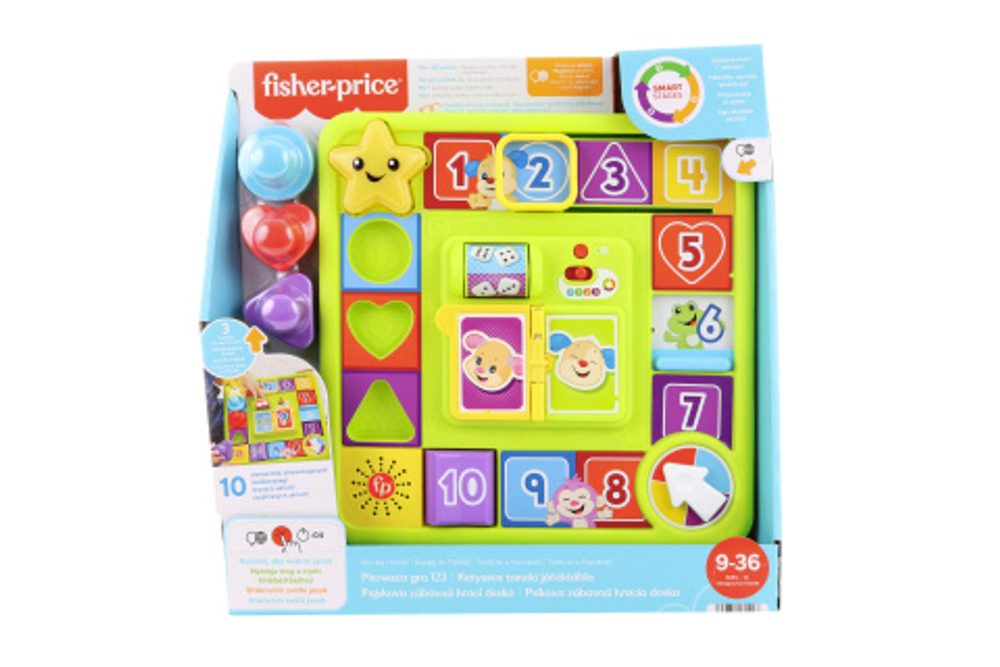 Popron.cz Fisher-Price Pejskova zábavná hrací deska CZ/SK/ENG/HU/PL HRB72