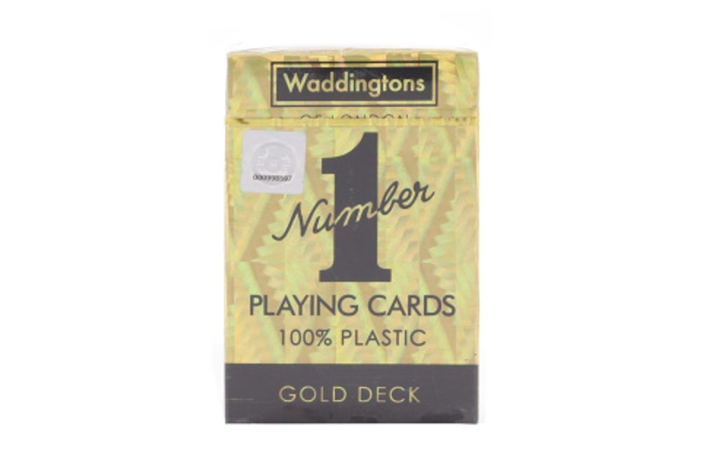 Popron.cz Hrac karty Waddingtons Gold deck