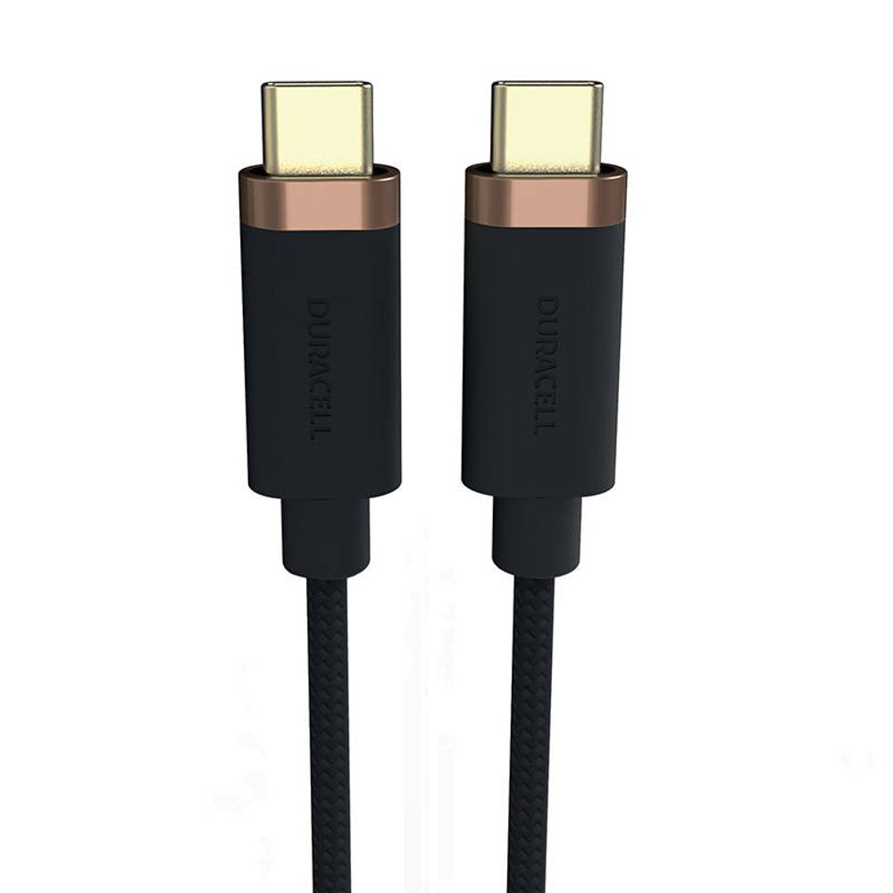 Duracell USB-C kábel USB-C 3.2 1m (fekete)