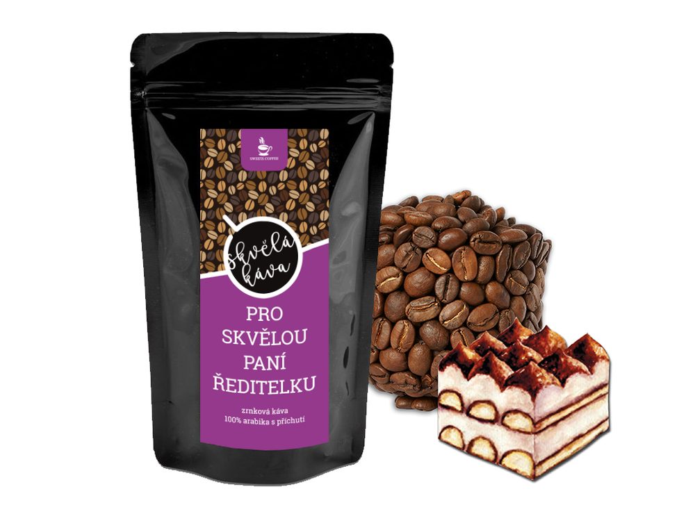 SWEETS COFFEE KÁVA PRO SKVĚLOU PANÍ ŘEDITELKU