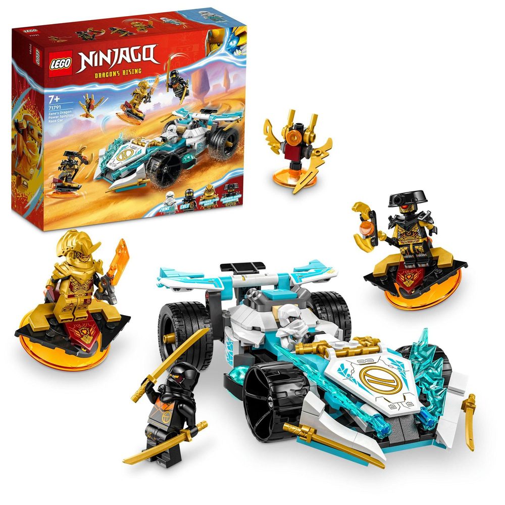 Lego Zaneovo dračí Spinjitzu závodní auto