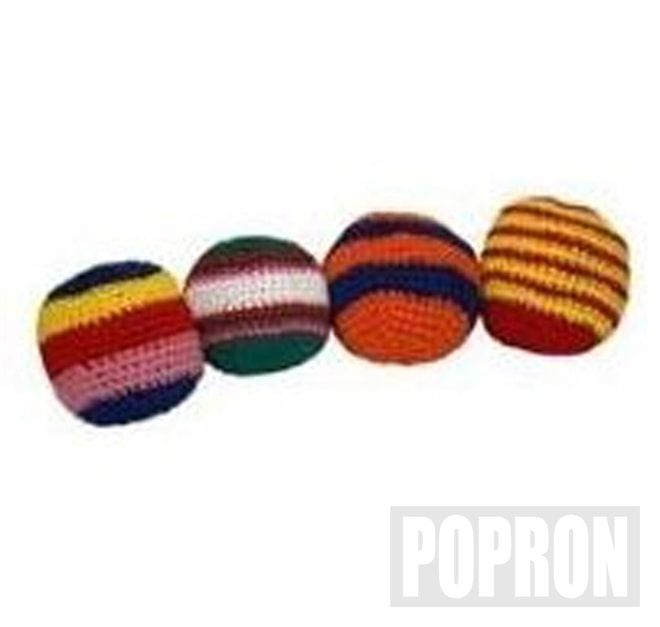 Popron.cz Hakisák míček footbag 6cm v sáčku