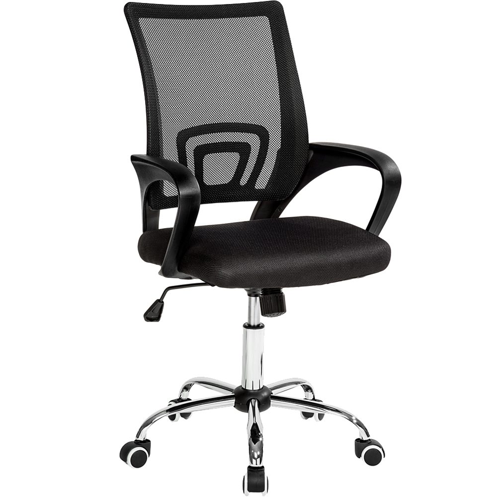 tectake 401789 kancelářská židle marius - černá - černá