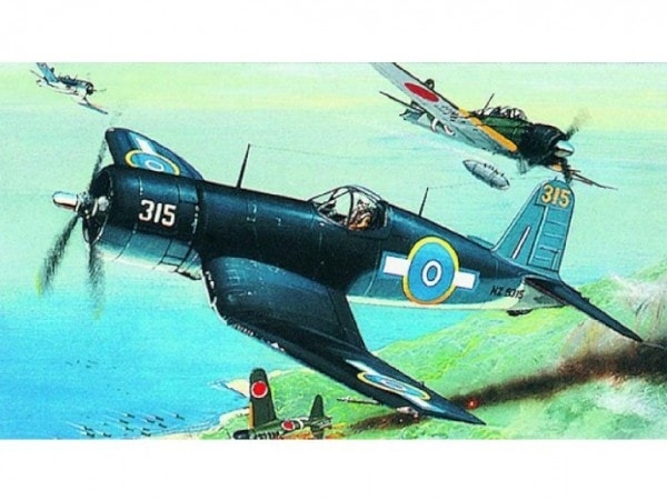 Směr Model F4U-1 Corsair 14,1x17,3cm v krabici 25x14,5x4,5cm