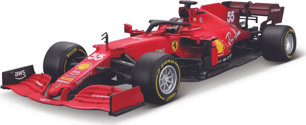 Bburago 2020 Bburago 1:18 Formule F1Ferrari Scuderia SF21nr.55 Carlos Sainz