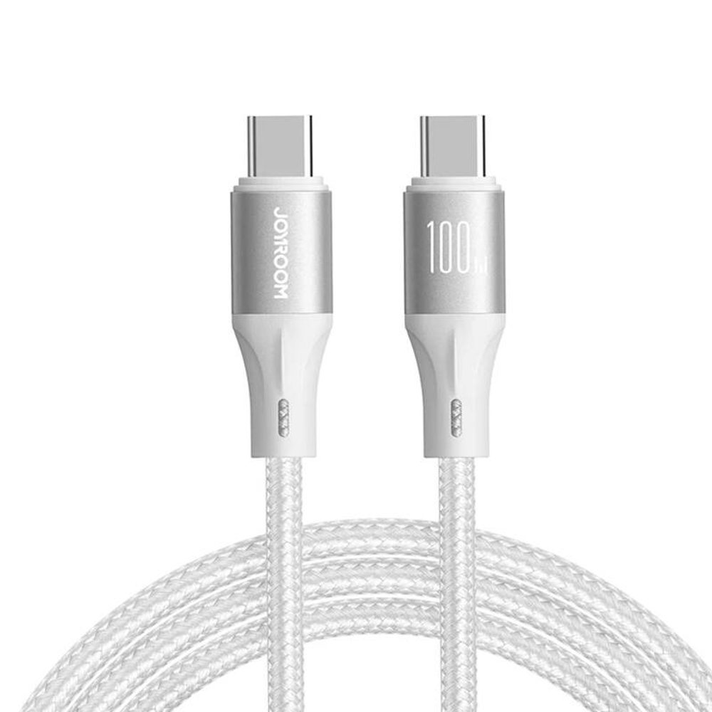 Joyroom Kabel Joyroom Light-Speed USB-C k USB-C SA25-CC5, 100W, 1,2m (bílý)