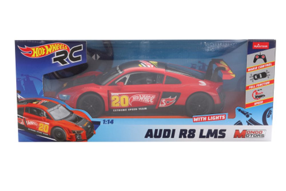 Popron.cz Hot Wheels RC Audi R8 LMS-auto na dálkové ovládání