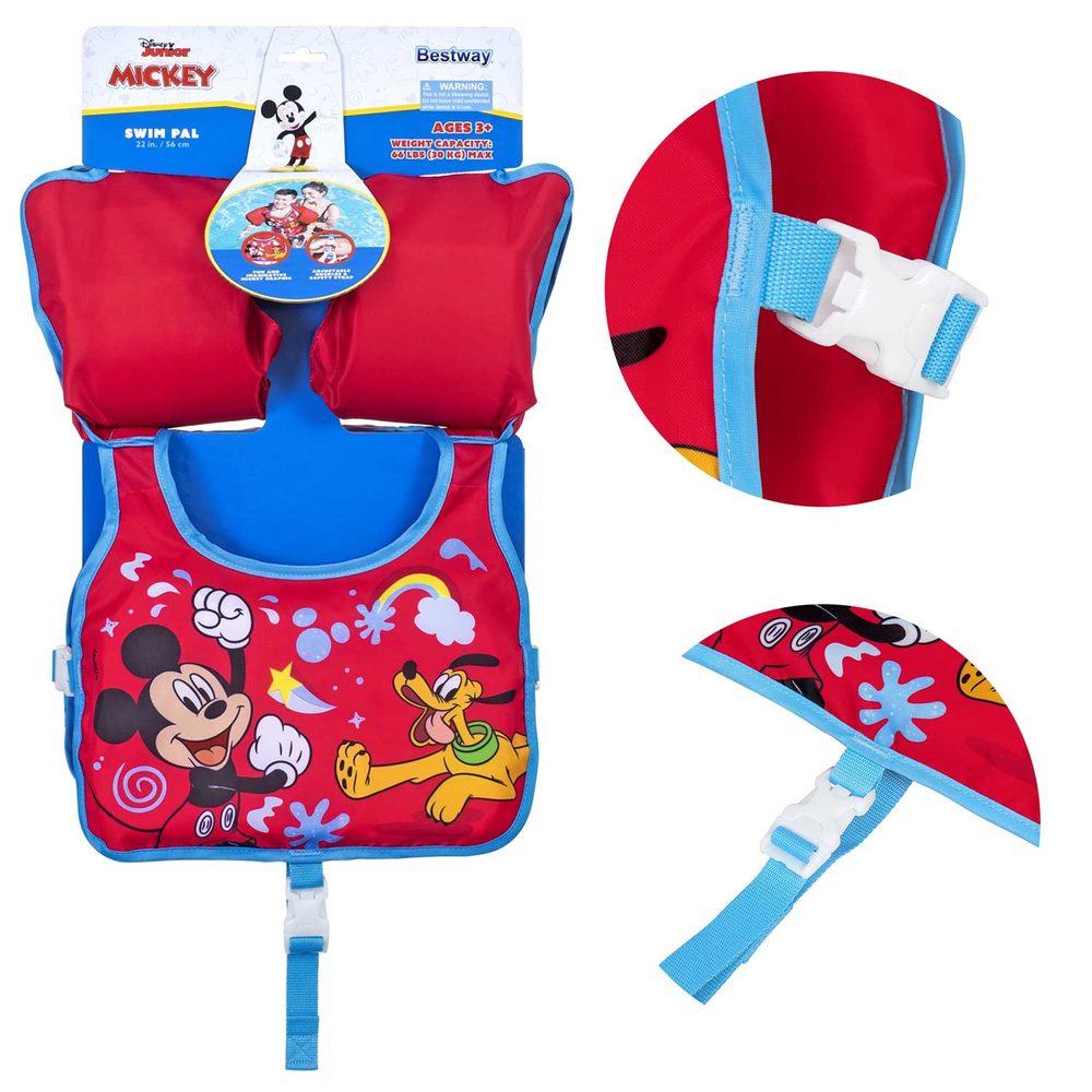 Bestway Plavecká vesta Bestway Mickey 9101C