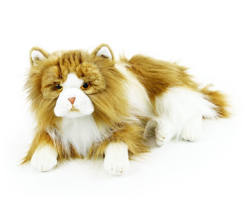 RAPPA Plyšová kočka perská ležící 35 cm ECO-FRIENDLY
