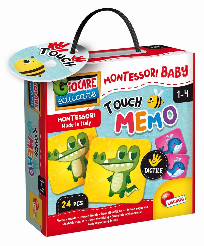 Liscianigioch MONTESSORI BABY TOUCH - Pexeso