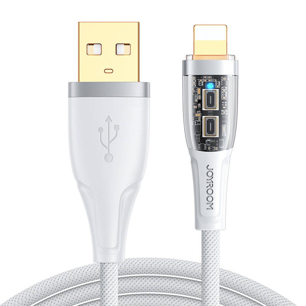 Joyroom Kabel k USB-A / Lightning / 2,4A / 1,2 m Joyroom S-UL012A3 (bílý)