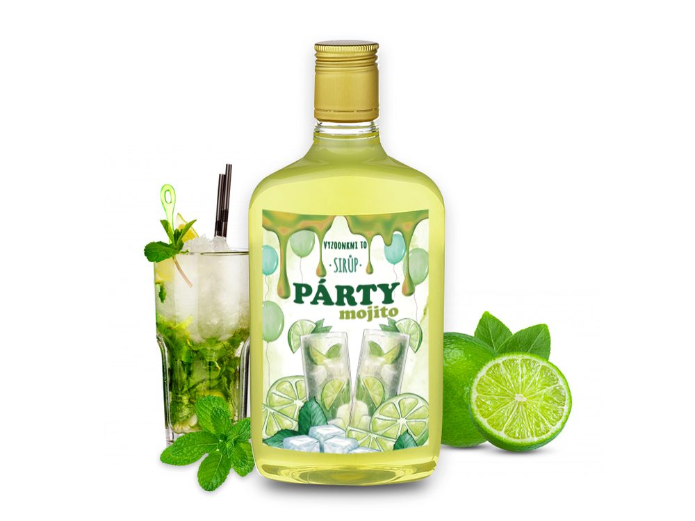 LIPOO MOJITO PÁRTY SIRUP, 500 ml