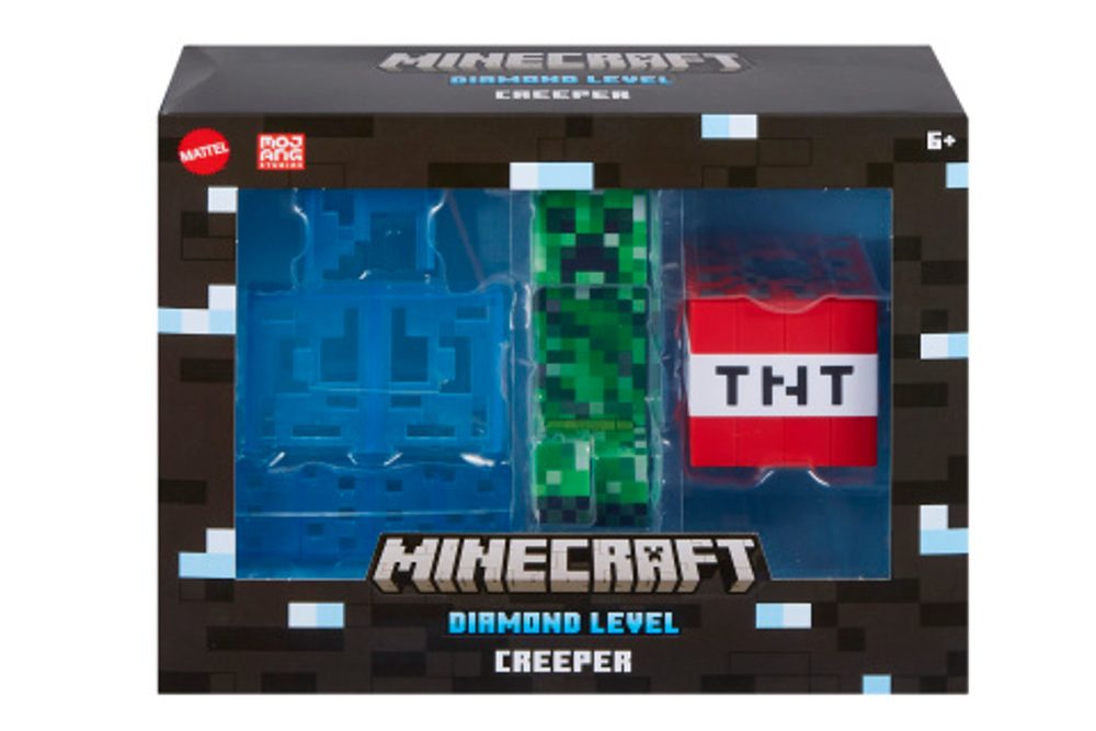 Popron.cz Minecraft Diamond level sběratelská figurka - Creeper HLL31