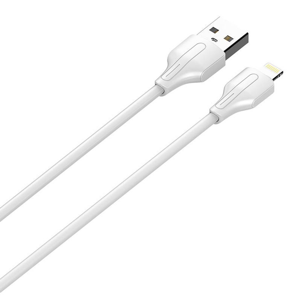 LDNIO Kabel USB-Lightning LDNIO LS543, 2,1 A, 2 m (bílý)