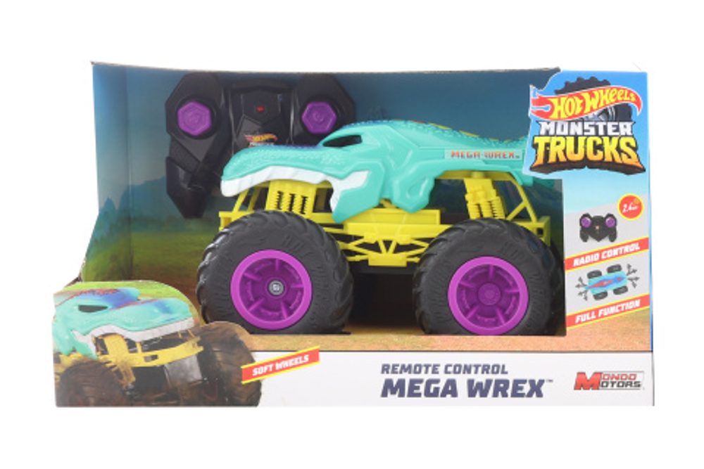 Popron.cz Hot Wheels RC Monster Truck Mega Wrex