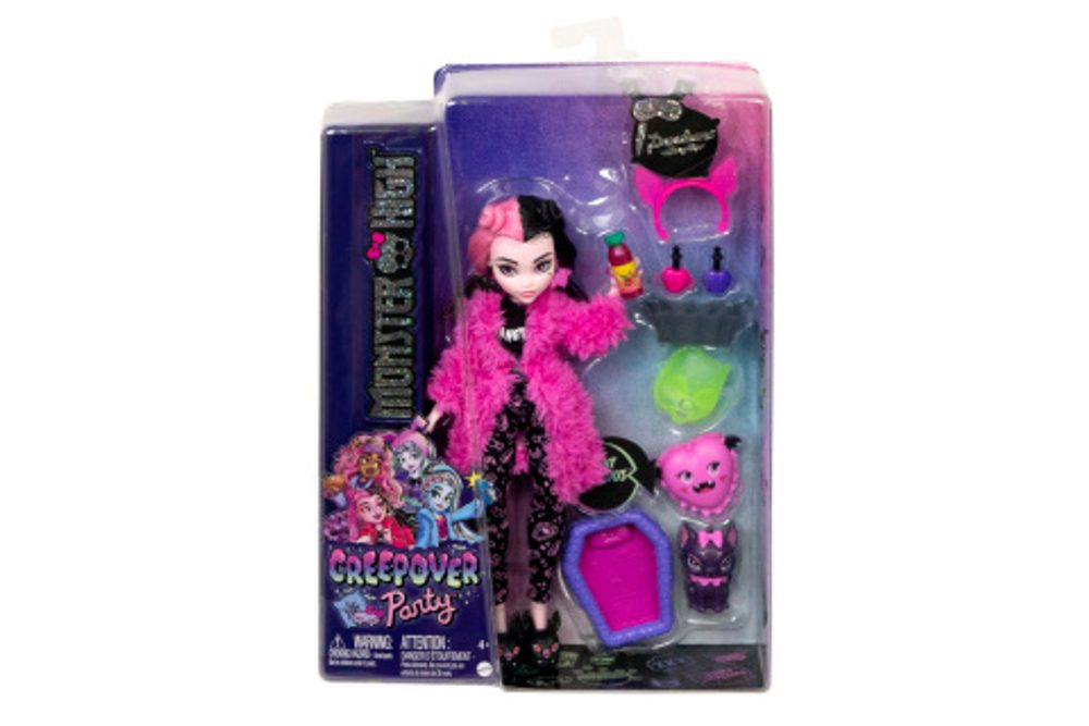 Popron.cz Monster High Creepover party panenka - Draculaura HKY66