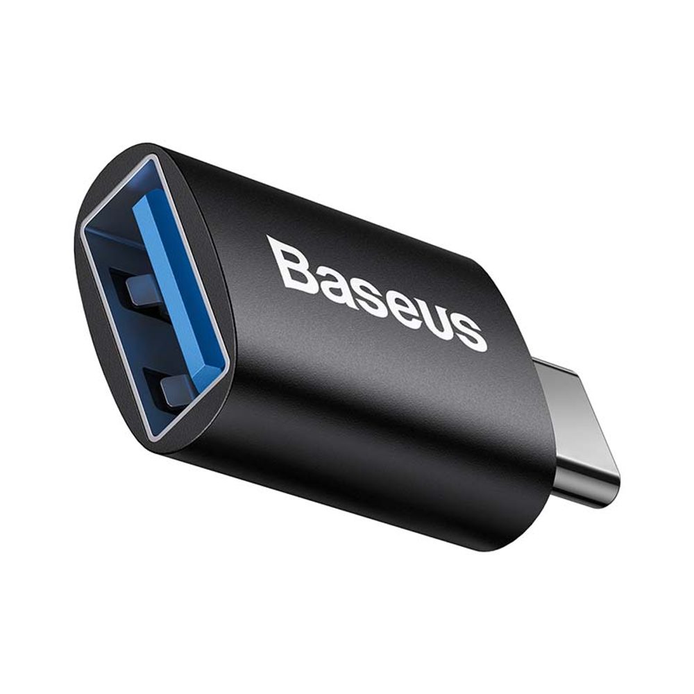 Levně Baseus Ingenuity adaptér USB-C na USB-A OTG (černý)