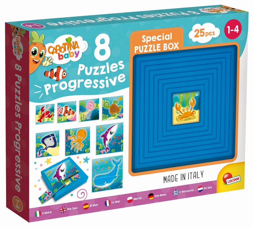 Liscianigioch CAROTINA BABY 9 PUZZLE - Moře