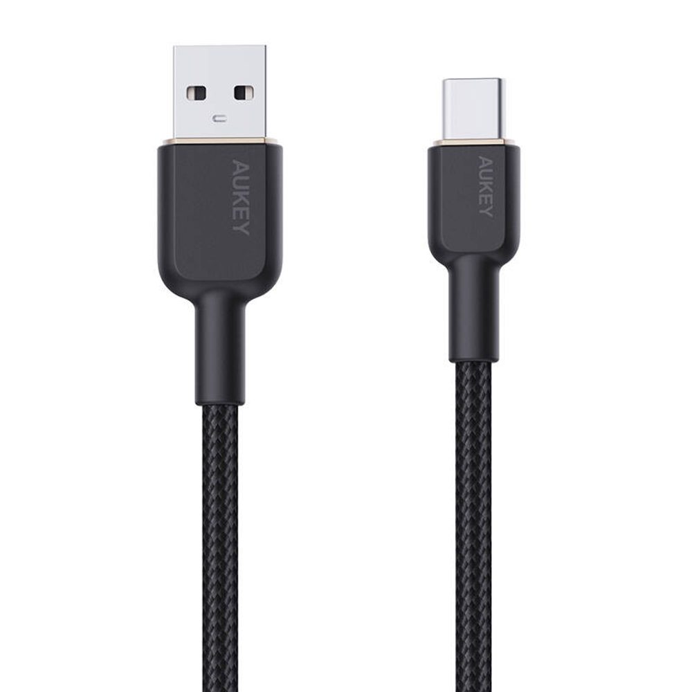 Aukey Kabel Aukey CB-NAC1 USB-A na USB-C 1m (bílý)