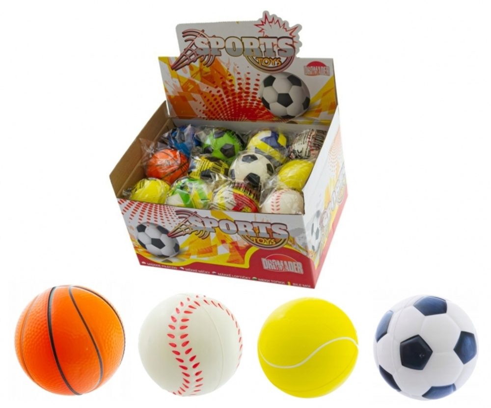 TULIMI Pěnový míček Sports toys, Tulimi, mix barev - 1ks