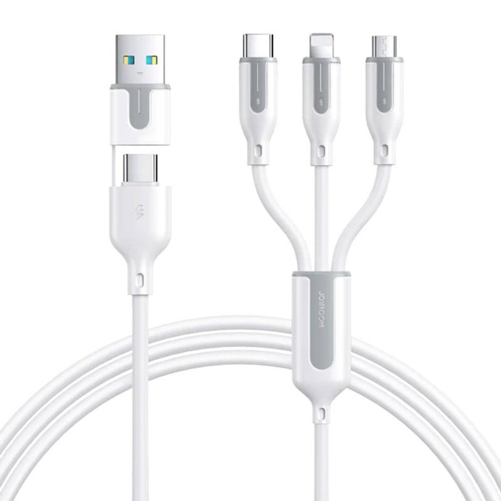 Joyroom USB kabel Joyroom S-2T3018A15 5v1 USB-C / Lightning / 3,5A /1,2 m (bílý)