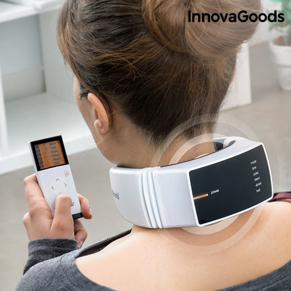 InnovaGoods Nabíjecí Pomůcka na Masáž Šíje Pro InnovaGoods