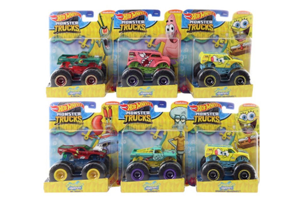 Popron.cz Hot Wheels Monster trucks tematický truck asst HJG41