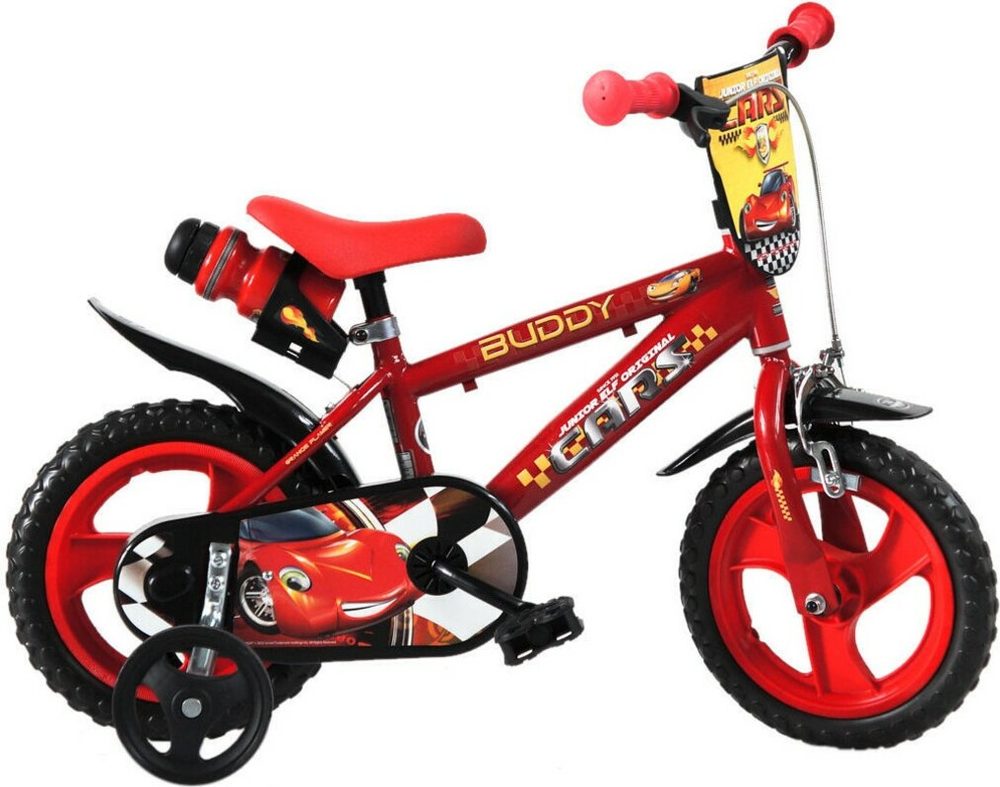 DINO Bikes - Dětské kolo 12" Cars 2022