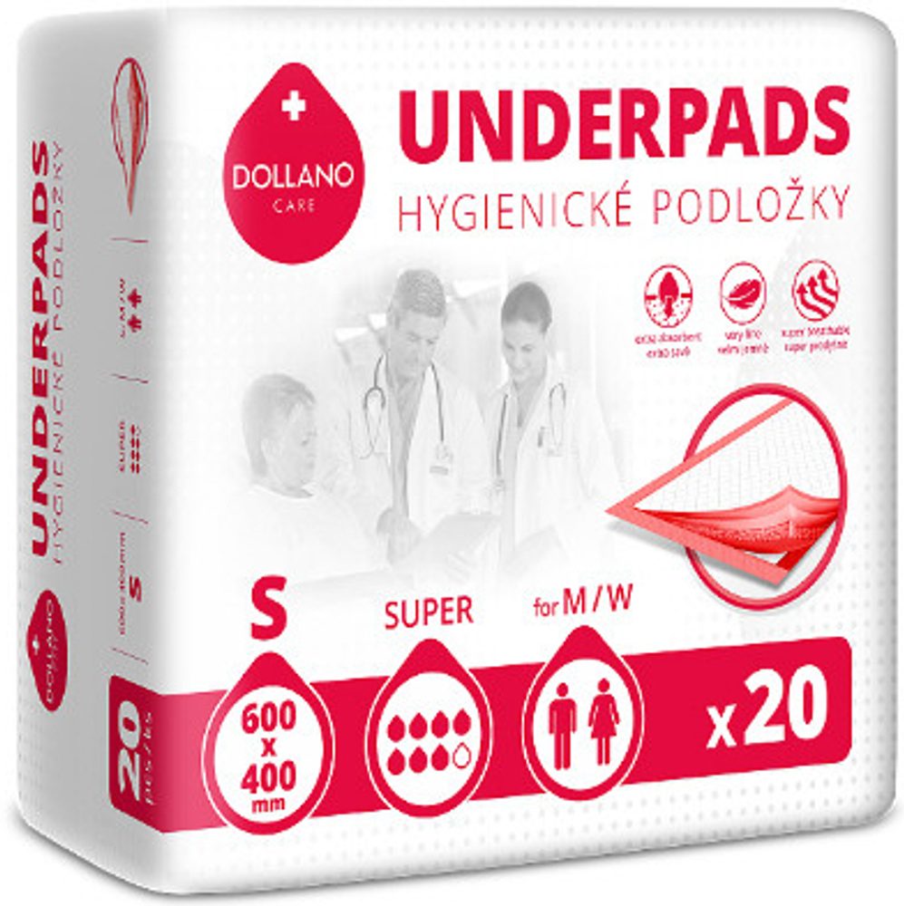 Dollano Jednorázové přebalovací podložky Dollano Clinic Underpads vel.S 150 ks