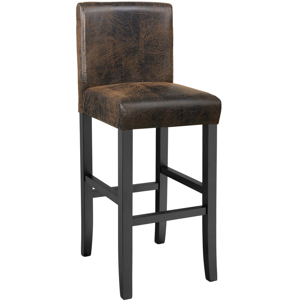 tectake 400552 barová židle dřevěná