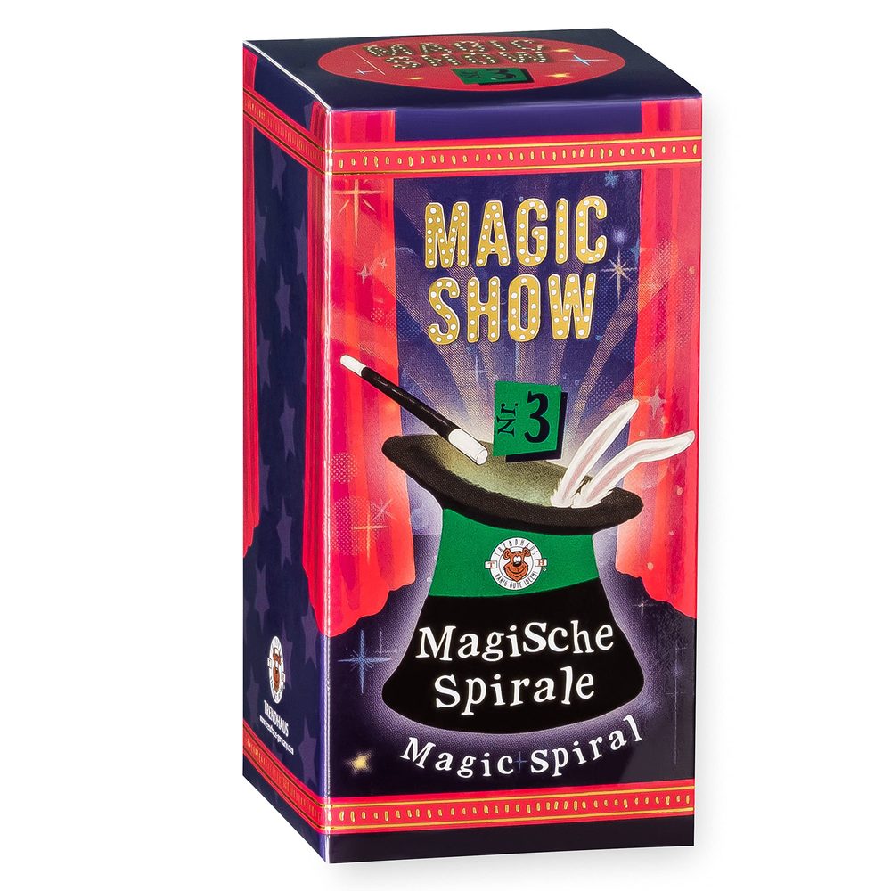 TRENDHAUS 957870 Magic Show č. 3 [Magic Spiral], úžasné kouzelnické triky pro děti od 6 let, včetně online videí, trik č.3