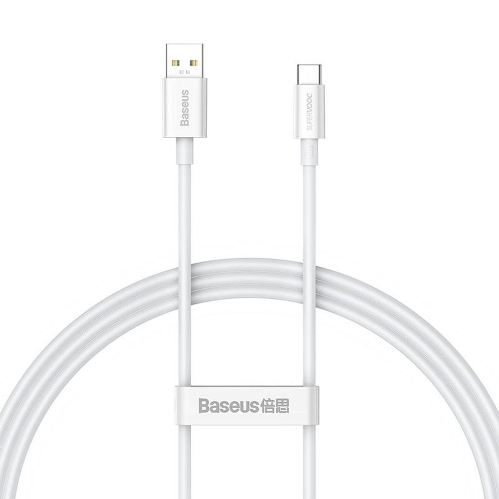 Baseus Kabel Baseus Superior Series USB-C, 65W, PD, 1 m (bílý)