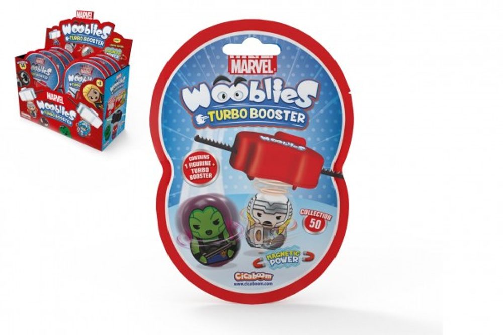 TM Toys Wooblies s turbo vystřelovačem kov 4cm mix druhů v sáčku 12ks v boxu