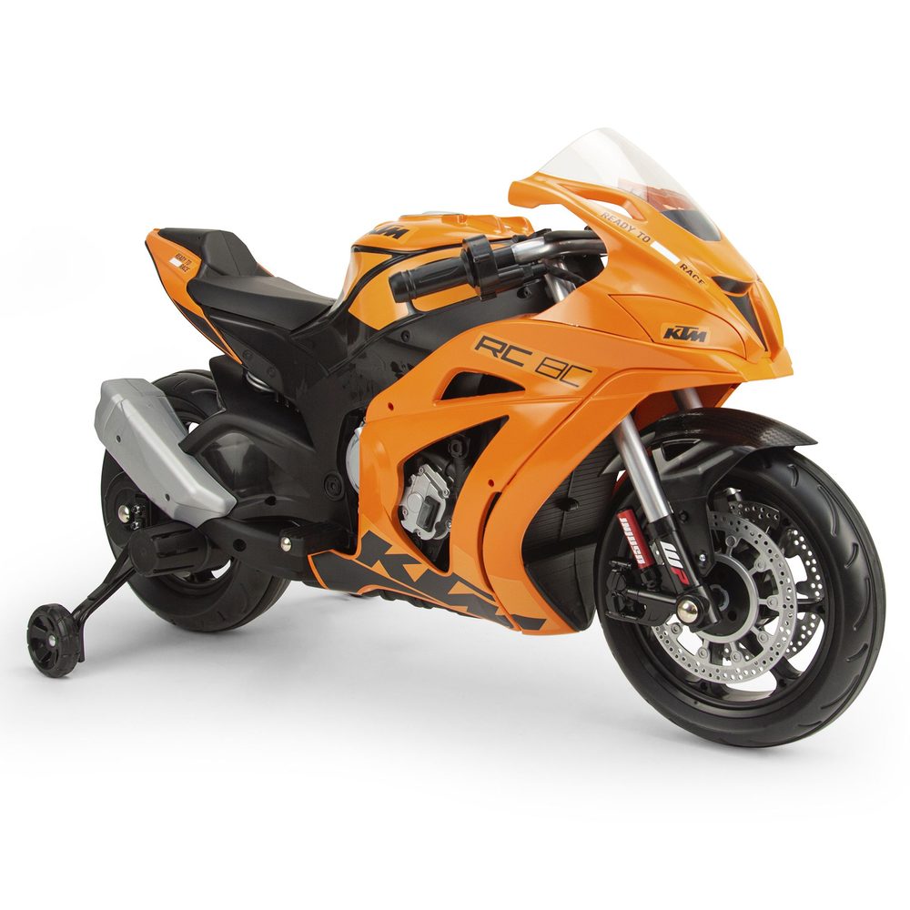 INJUSA 6493 Dětská elektrická motorka KTM RC8C 12V se zvuky