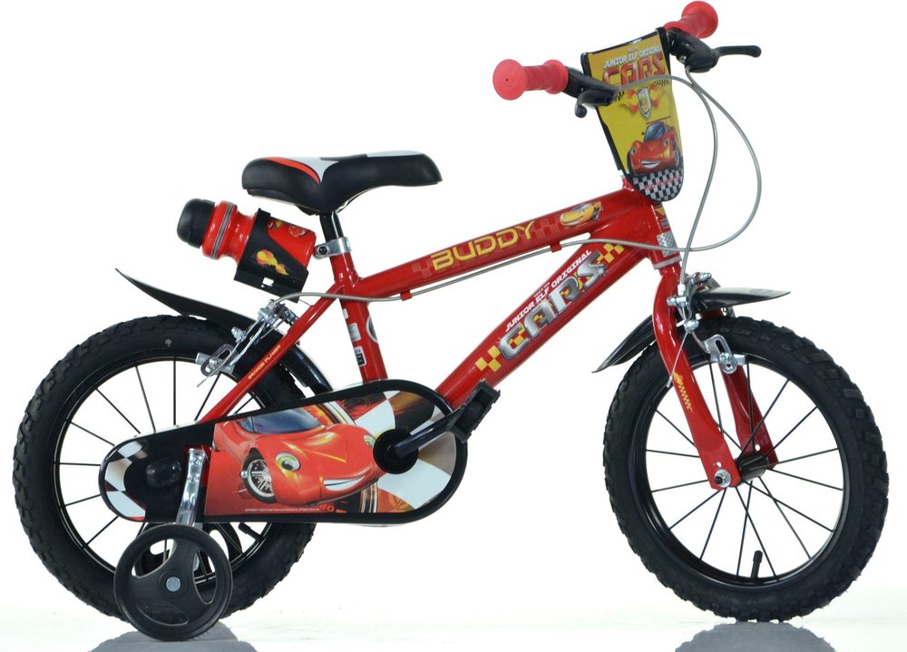 DINO Bikes - Dětské kolo 16" Cars 2022
