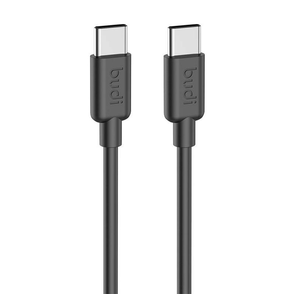 Budi Nabíjecí datový kabel Budi PD 65W 1,2 m (černý)