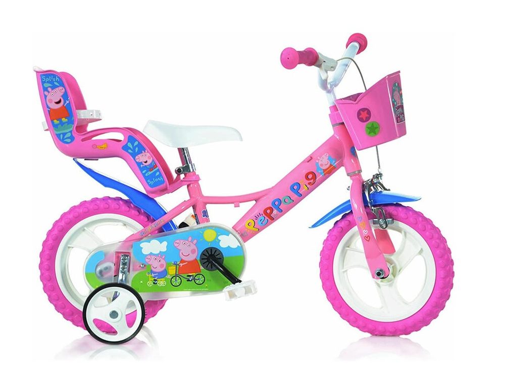 DINO Bikes Dětské kolo Dino Bikes 124RL-PGS Prasátko Peppa 12