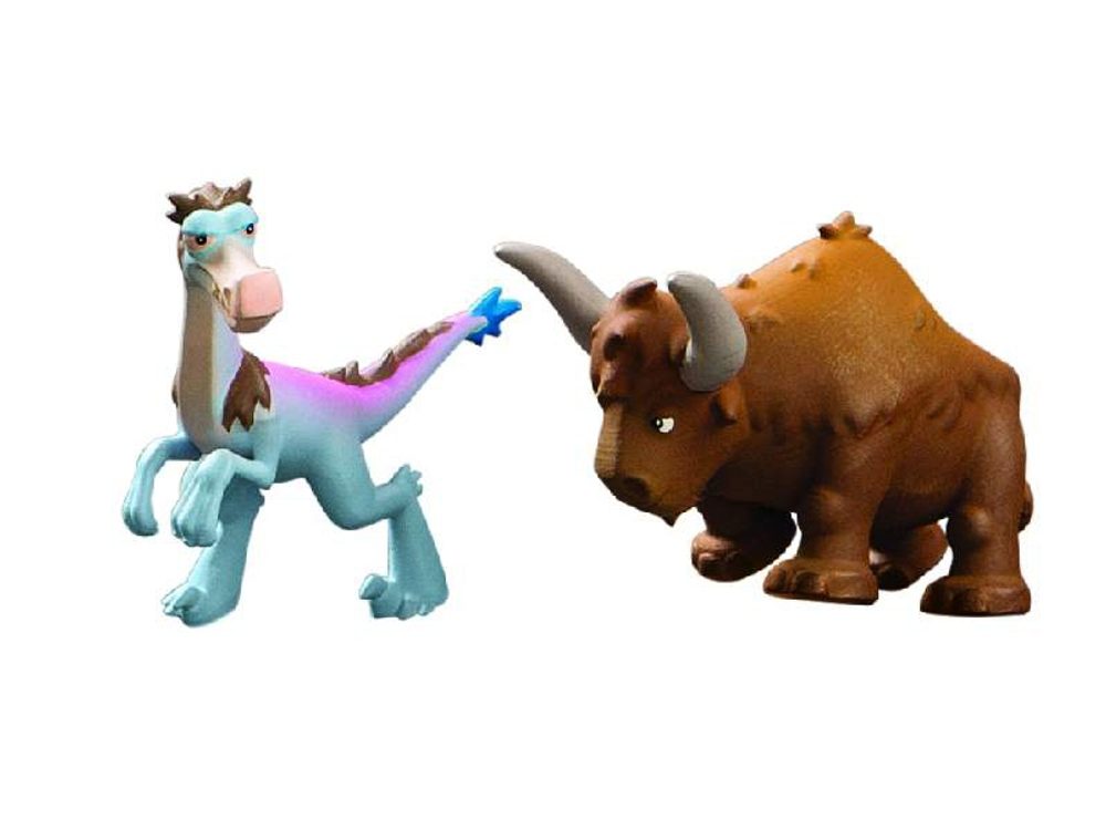 Popron.cz Hodný Dinosaurus - Bisodon & Bubbha - plastové minifigurky 2ks