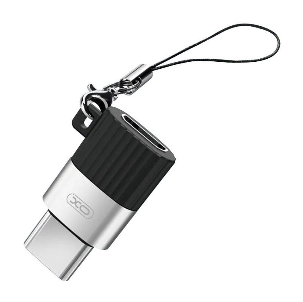 XO Adaptér micro USB do USB-C XO NB149-A (černý)