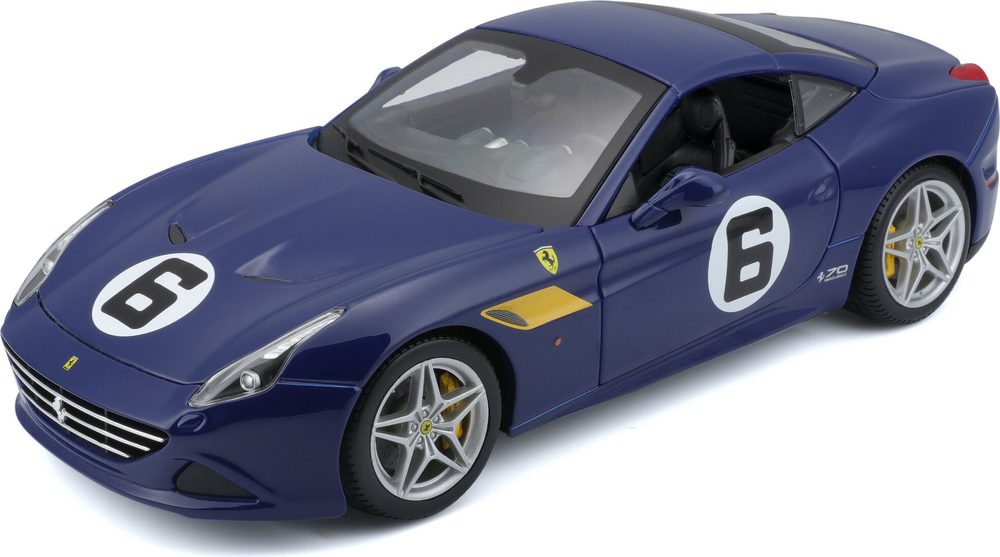 Bburago 2020 Bburago 1:18 Ferrari Linited Edition - Ferrari California T The Sunoco (#45) - Blue