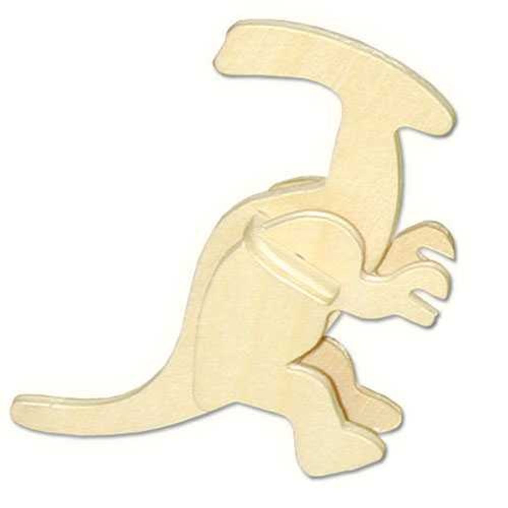 Woodcraft construction kit Woodcraft Dřevěné 3D puzzle mini skládačka Parasaurolophus